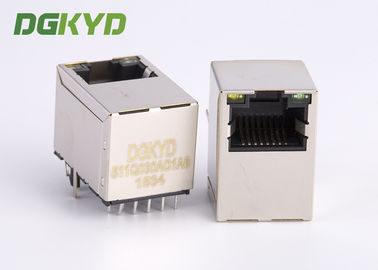 Lan superior Jack, Cat6 gigabit Rj45 Jack modular de la entrada Rj45 con el transformador