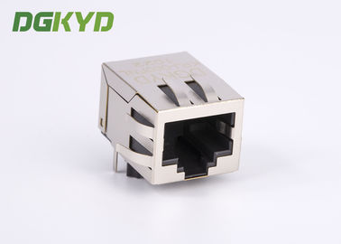 Metal Shielded 100 Base-Tx Cat5 Rj45 Ethernet Connector With Magnetics China Factory