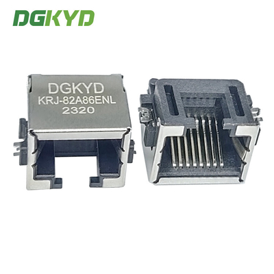 KRJ-82A86ENL RJ45 SMD Network Port Socket Without Filter Modular Block Interface