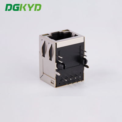 10/100 BASE Ethernet Cable Connection Female Jack 8P8C RJ45 With Transformer KRJ-SH105GYLENL