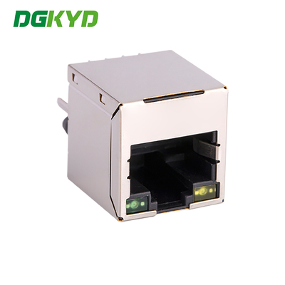 DGKYD511B084AB1A8D Vertical RJ45 Transformer 100Mbps Integrated Filter Crystal Head Up Network Interface