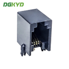 DGKYD55211144IWA1DY5 RJ11 connector 5521 4P4C all plastic with ear 1X1 modular horizontal socket PBT