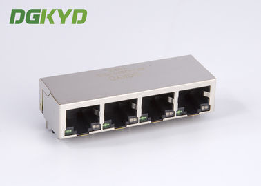 1000 BASE 1 * 4 Multi port RJ45 Modular jack gigabit Ethernet connectors