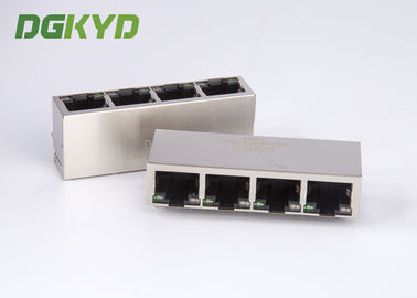1000 BASE 1 * 4 Multi port RJ45 Modular jack gigabit Ethernet connectors