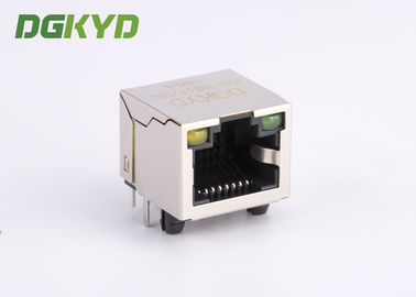 Customized Single Port Metal Shield Rj45 Keystone Jack Without Transformer