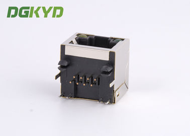 Customized Single Port Metal Shield Rj45 Keystone Jack Without Transformer