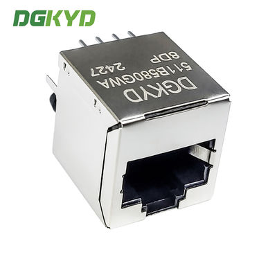 180 Degree Network Interface RJ45 Vertical Interface 100Mbps Ethernet Filter DGKYD511B580GWA8DP