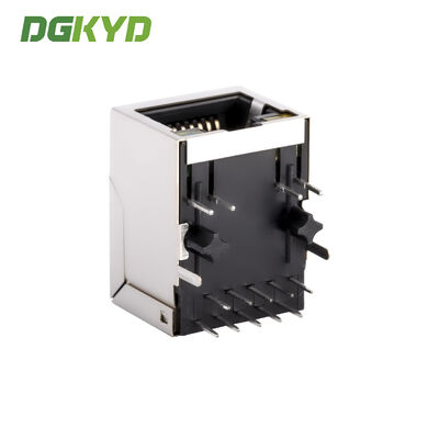 RJ45 connector Gigabit industrial network port network socket G/Y horizontal interface KRJ-202GYZNL