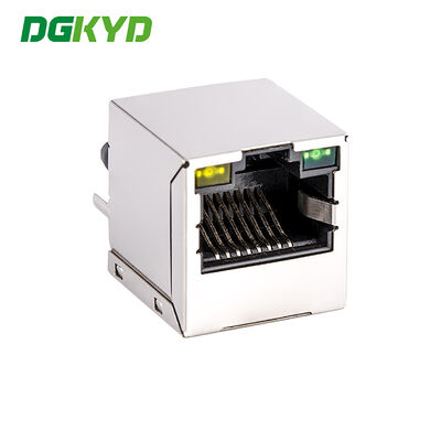 DGKYD511B084AB1A8D Vertical RJ45 Transformer 100Mbps Integrated Filter Crystal Head Up Network Interface
