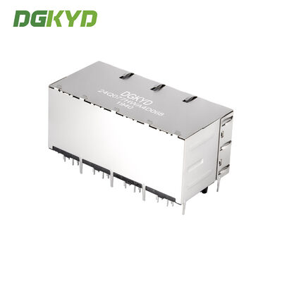 8 Port Gigabit Ethernet RJ45 Connector with Magnetics for High-Speed Networking