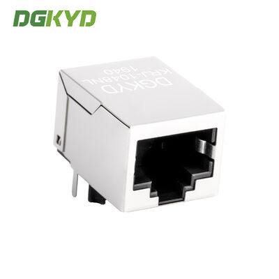 10/100 Base CAT5 Industrial Network Interface Shielded RJ45 Connector with Transformer