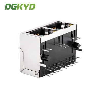 Shielded RJ45 Connector 8P8C Gigabit Modular Jack for Industrial Network Port