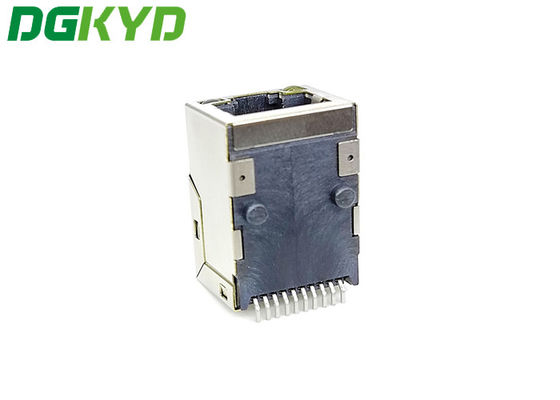 DGKYD911B031AB2A7S057 Ethernet Pcb Rj45 Jack Connector With LED  SMD