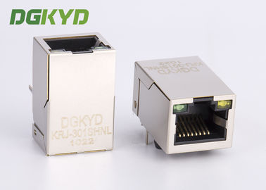 Ethernet Jack modular RJ45 del megabit con el transformador integrado, longitud 25.4m m