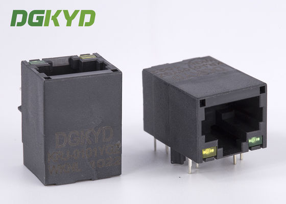 Conector modular BAJO 10/100 de la red RJ45 de IEEE802.3u con poder sobre Ethernet