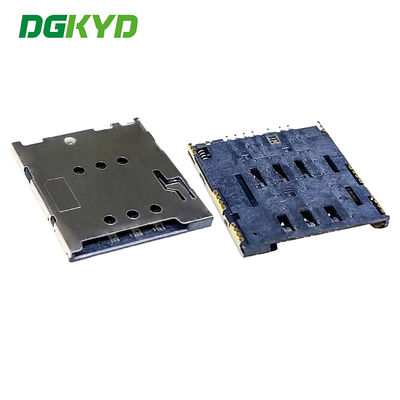 Tener una tarjeta MICRO-SIM 1.42H tipo 6+2PUSH a prueba de tontos adecuado para productos electrónicos DGKYDSIM142H62A6A2Y3WS286