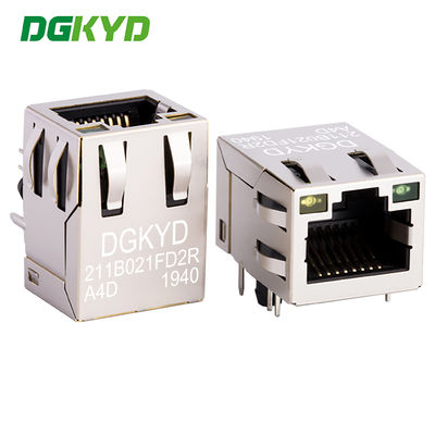 Conector RJ45 TAB-UP interfaz de filtración de 100 Mbps conexión de red DGKYD211B021FD2RA4D