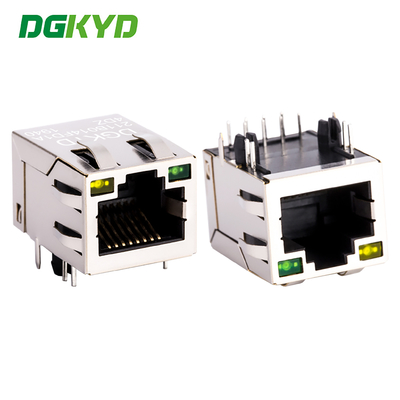 Puerto inverso RJ45 conector de puerto de red 100Mbps transformador de red integrado DGKYD211B014FD1A4DZ