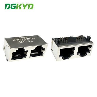 Conector de toma de corriente de red RJ45 con toma de corriente femenina/interfaz/puerto de red blindado DGKYD561288GWA1DY1
