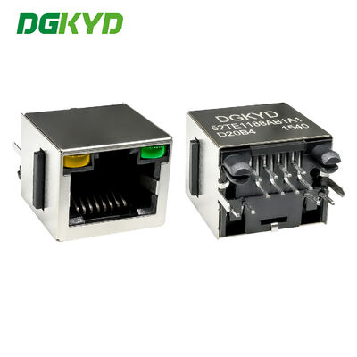 Conector vertical RJ45 con conexión Ethernet industrial de iluminación y blindaje DGKYD52TE1188AB1A1D20B4