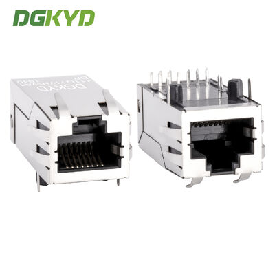 Conector RJ45 con fuente de alimentación POE, filtro integrado gigabit con blindaje DGKYD411Q117HWA1DP