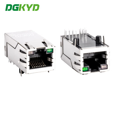 KRJ-339AGYGNL RJ45 Conector de Gigabit Red de comunicación de puertos de conexión 33 Interfaz larga