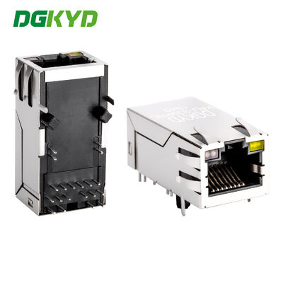 Fuente de alimentación Gigabit POE RJ45 Conector filtro integrado enchufe de Ethernet industrial Interfaz de comunicación KRJ-339PNL