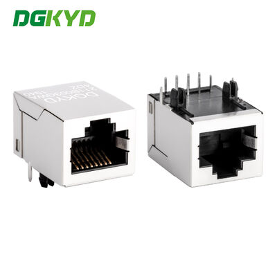 Conector RJ45 100Mbps con filtro y jack modular chapado en oro para aplicaciones PCB