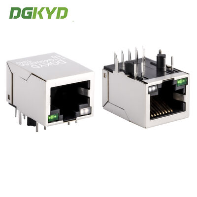 Conector RJ45 Gigabit con Transformador Integrado y Filtro Ethernet Jack RJ45